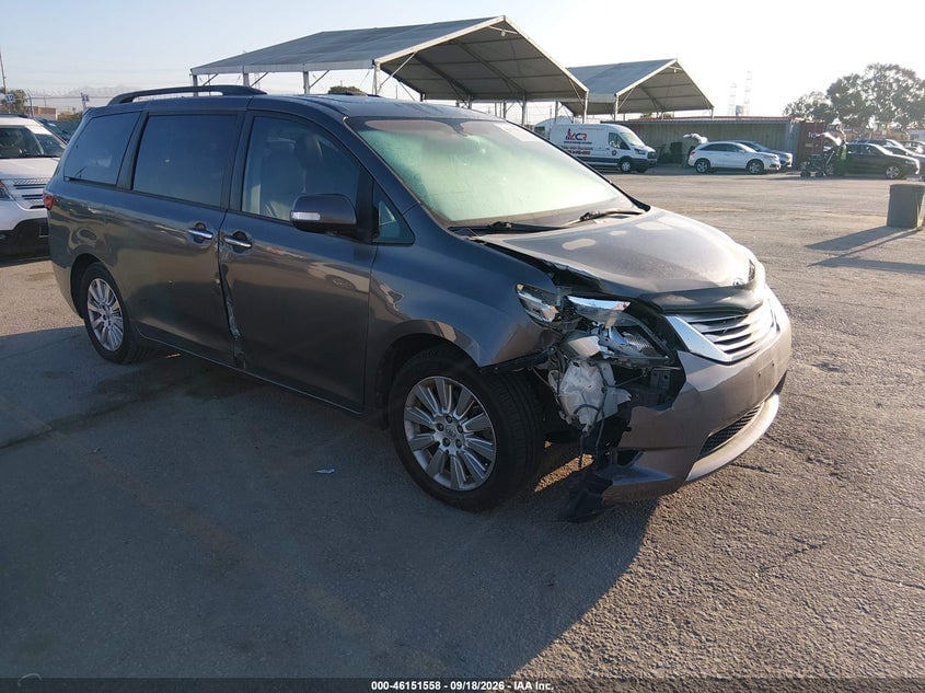 2015 TOYOTA SIENNA LIMITED PREMIUM 7 PASSENGER | 5TDYK3DC8FS592918 | UPCARS