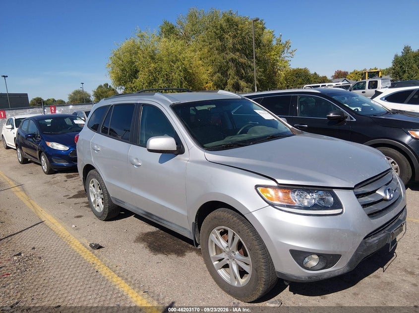 2012 HYUNDAI SANTA FE SE | 5XYZHDAG9CG105511 | UPCARS
