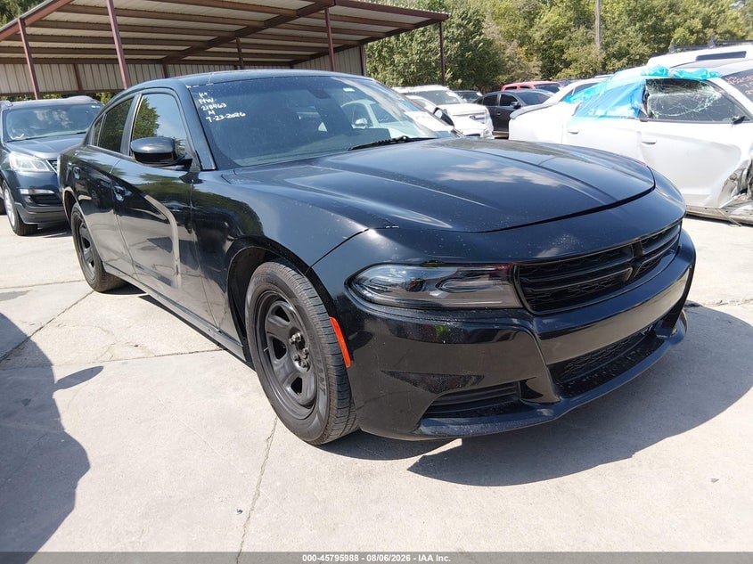 2019 DODGE CHARGER POLICE RWD | 2C3CDXAT4KH703543 | UPCARS