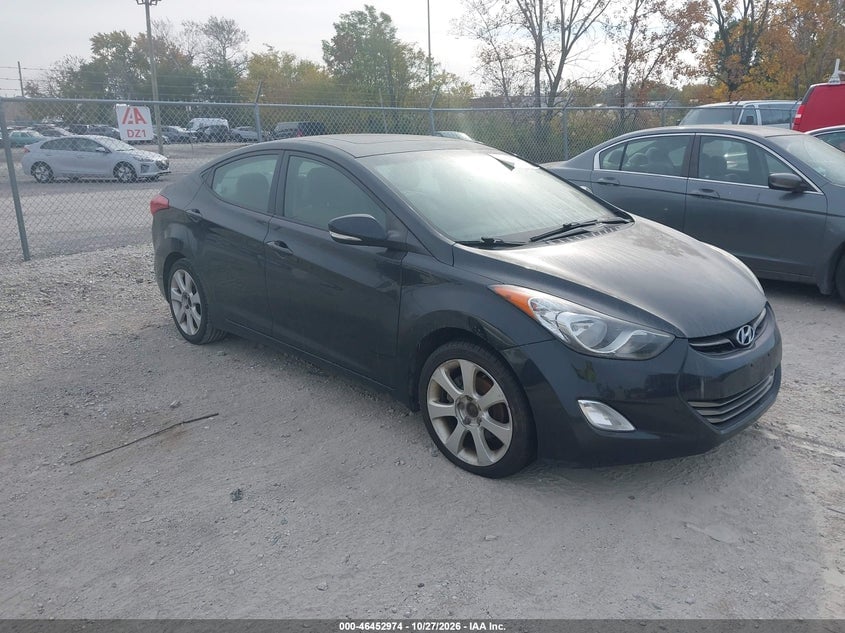 2012 HYUNDAI ELANTRA LIMITED | 5NPDH4AE7CH146768 | UPCARS
