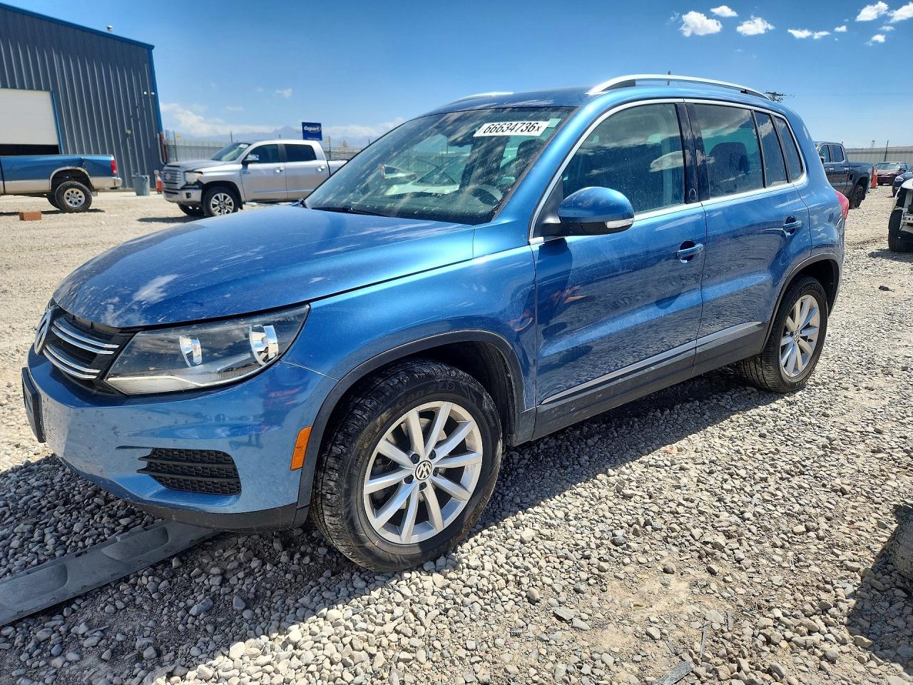 2017 VOLKSWAGEN TIGUAN WOLFSBURG | WVGRV7AX6HK003039 | UPCARS