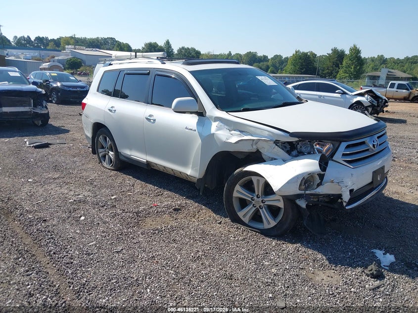 2011 TOYOTA HIGHLANDER LIMITED V6 | 5TDDK3EH5BS071870 | UPCARS