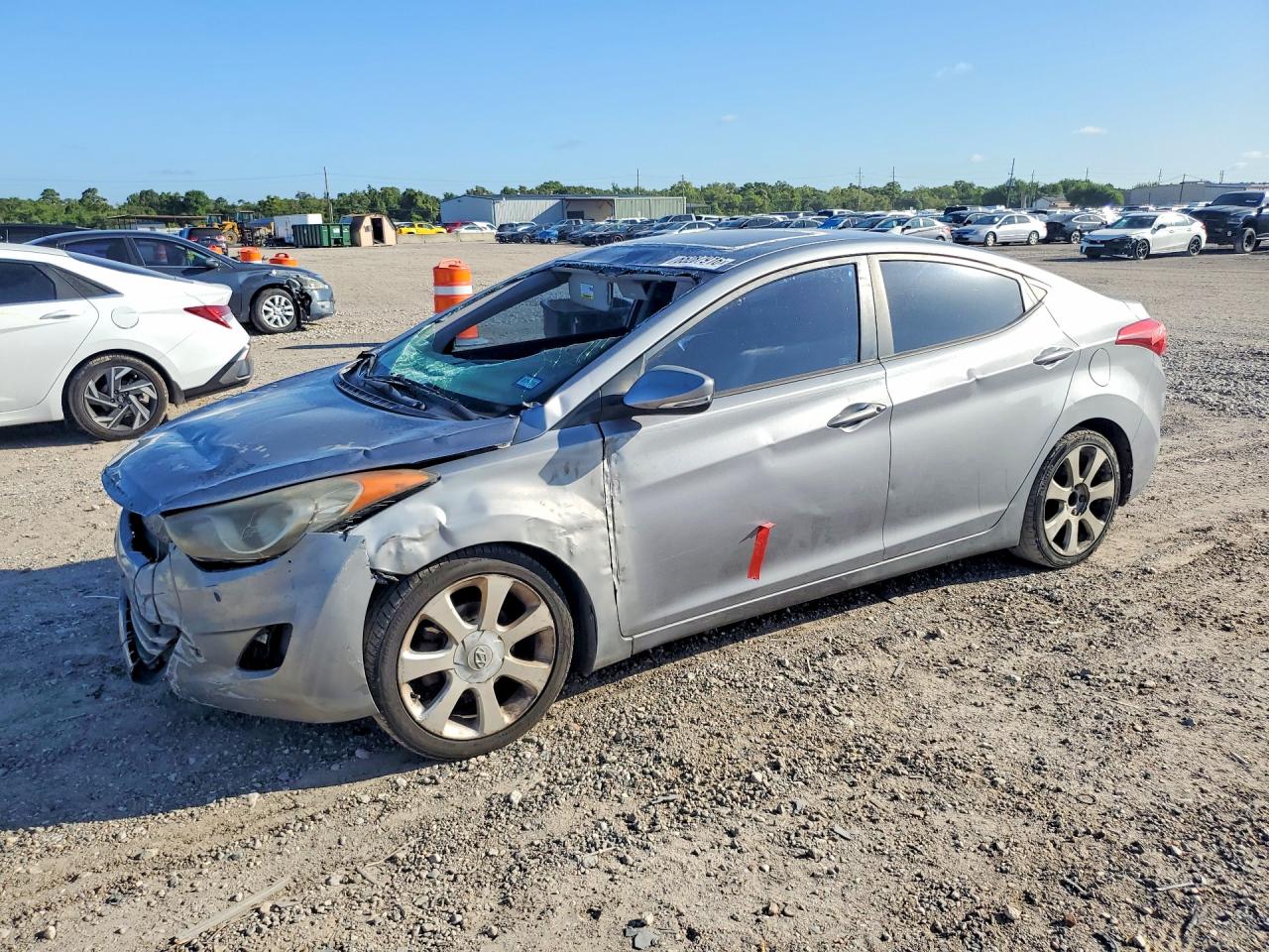 2013 HYUNDAI ELANTRA LIMITED | KMHDH4AE1DU695451 | UPCARS