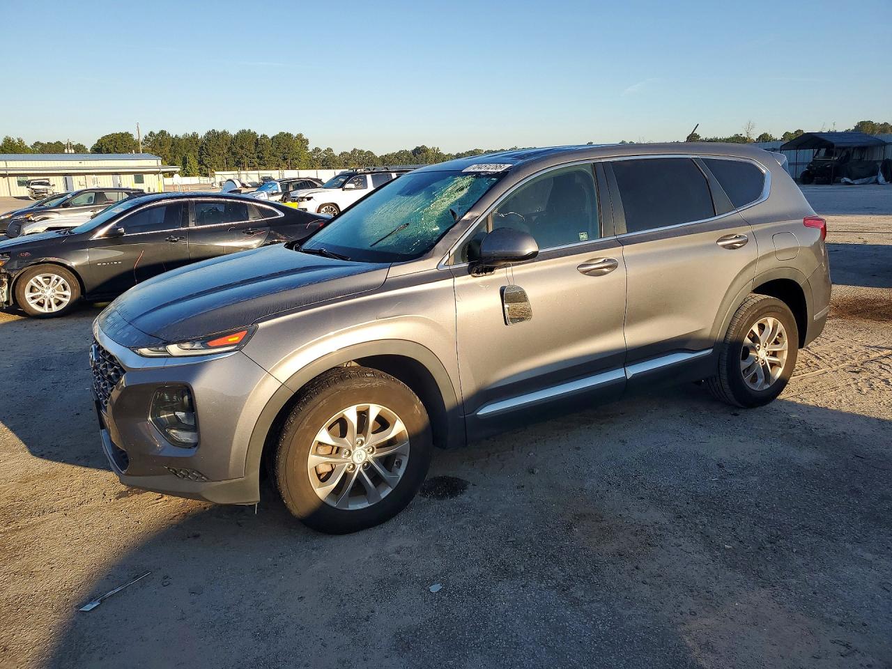 2019 HYUNDAI SANTA FE SE | 5NMS2CAD7KH119849 | UPCARS