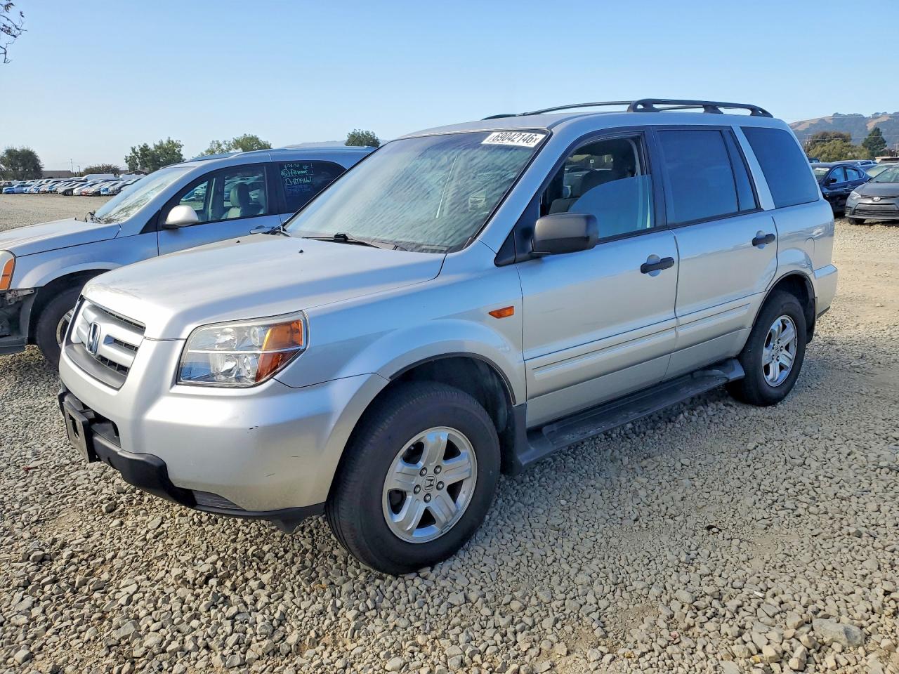 2007 HONDA PILOT LX | 2HKYF18197H524586 | UPCARS