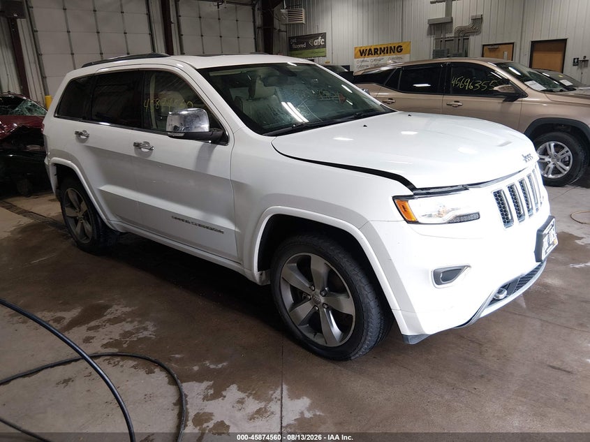 2014 JEEP GRAND CHEROKEE OVERLAND | 1C4RJFCT2EC146533 | UPCARS