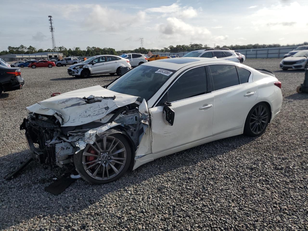 2018 INFINITI Q50 RED SPORT 400 | JN1FV7AP4JM461229 | UPCARS