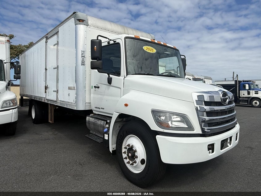 2017 HINO 338 BOX TRUCK | 5PVNV8JV9H4S57145 | UPCARS