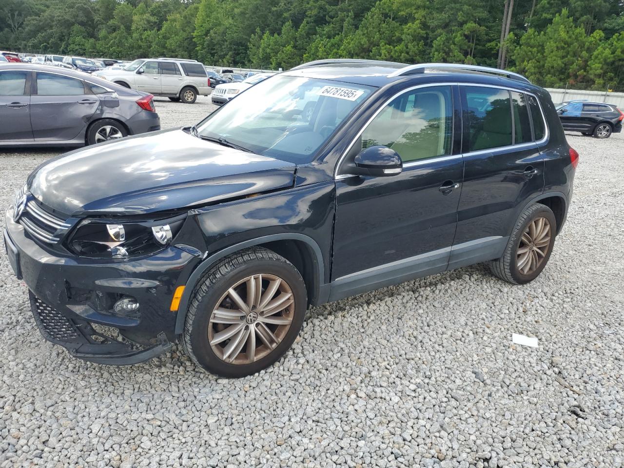2013 VOLKSWAGEN TIGUAN S | WVGAV3AX1DW611818 | UPCARS