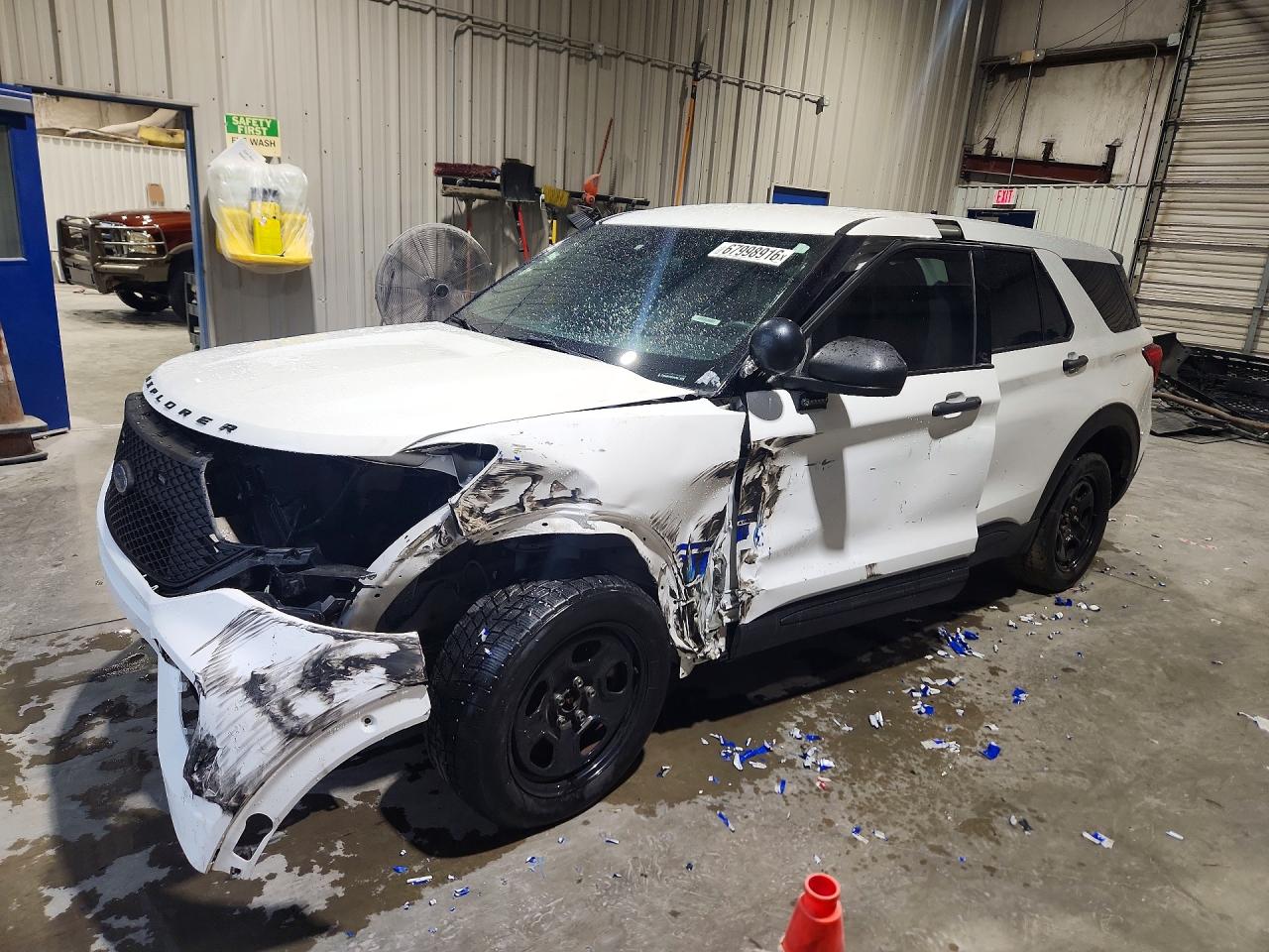 2022 FORD EXPLORER POLICE INTERCEPTOR | 1FM5K8AB3NGB80180 | UPCARS
