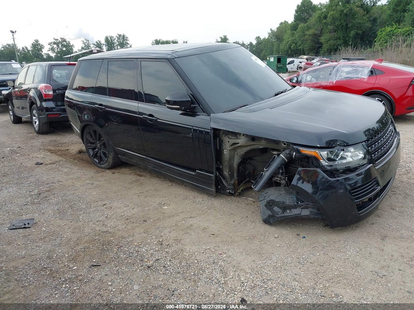 2015 LAND ROVER RANGE ROVER 3.0L V6 SUPERCHARGED HSE | SALGS2VF3FA208435 | UPCARS