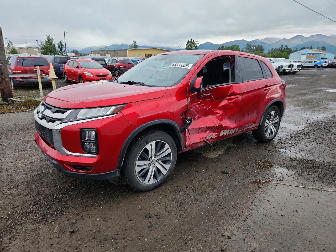 2022 MITSUBISHI OUTLANDER ES | JA4ARUAU7NU004849 | UPCARS
