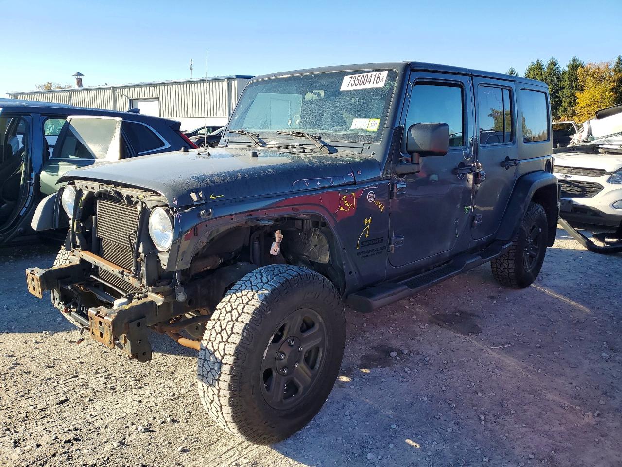2016 JEEP WRANGLER SPORT | 1C4BJWDG0GL337342 | UPCARS