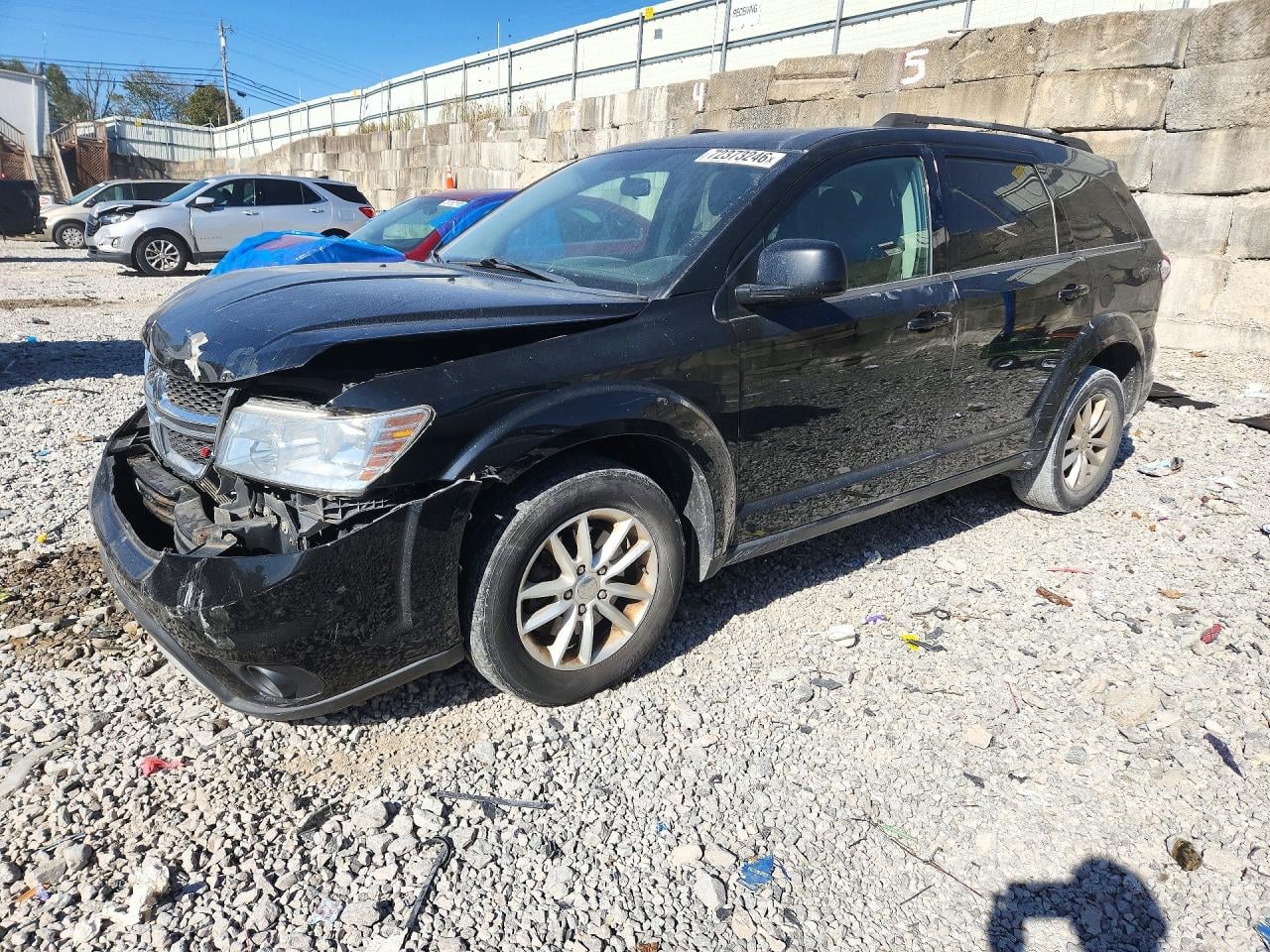 2017 DODGE JOURNEY SXT | 3C4PDCBG2HT536803 | UPCARS