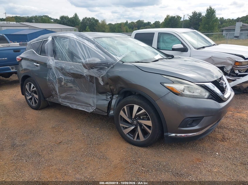 2018 NISSAN MURANO PLATINUM | 5N1AZ2MG5JN184526 | UPCARS