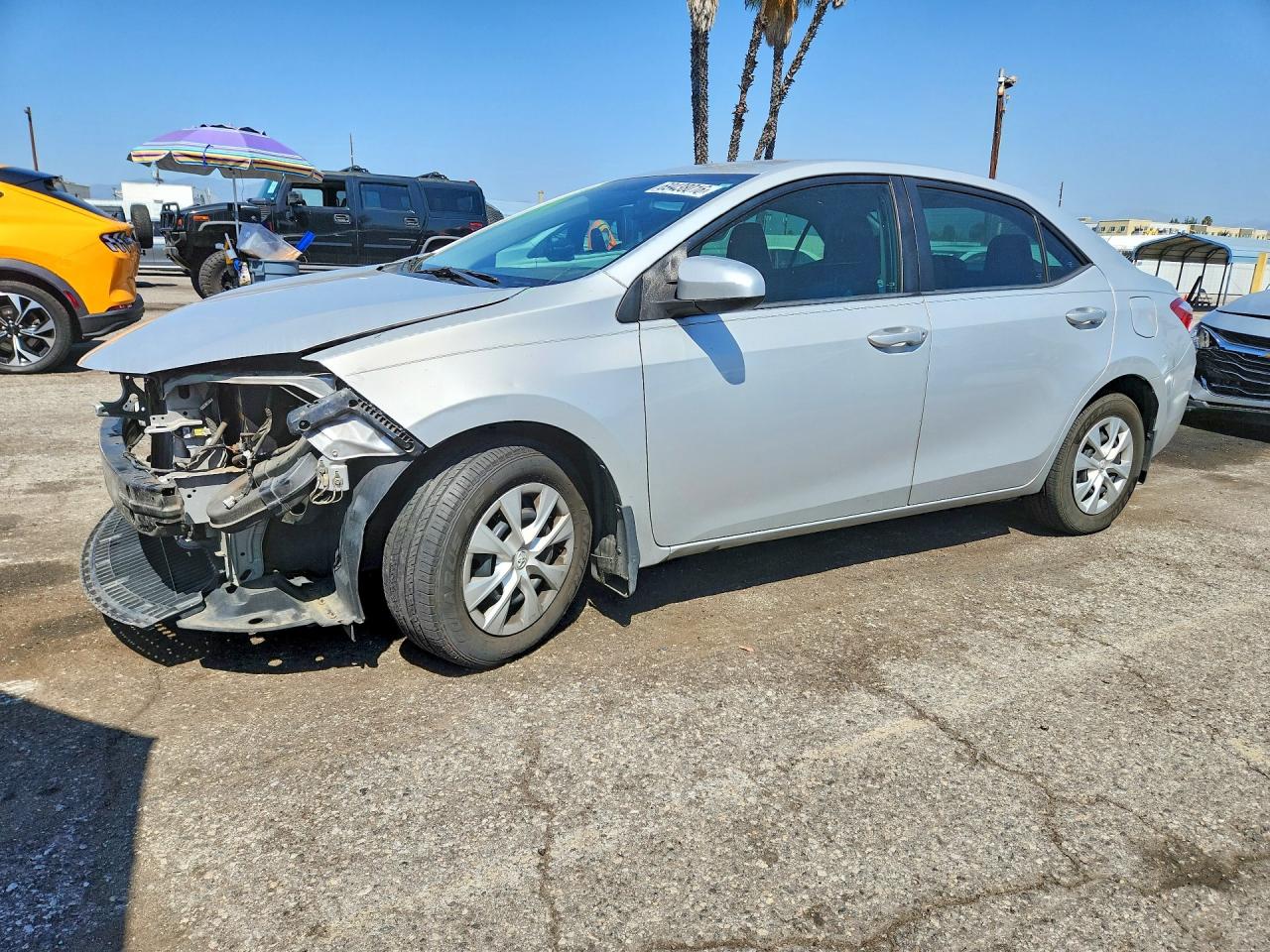 2014 TOYOTA COROLLA L | 2T1BURHE4EC125663 | UPCARS