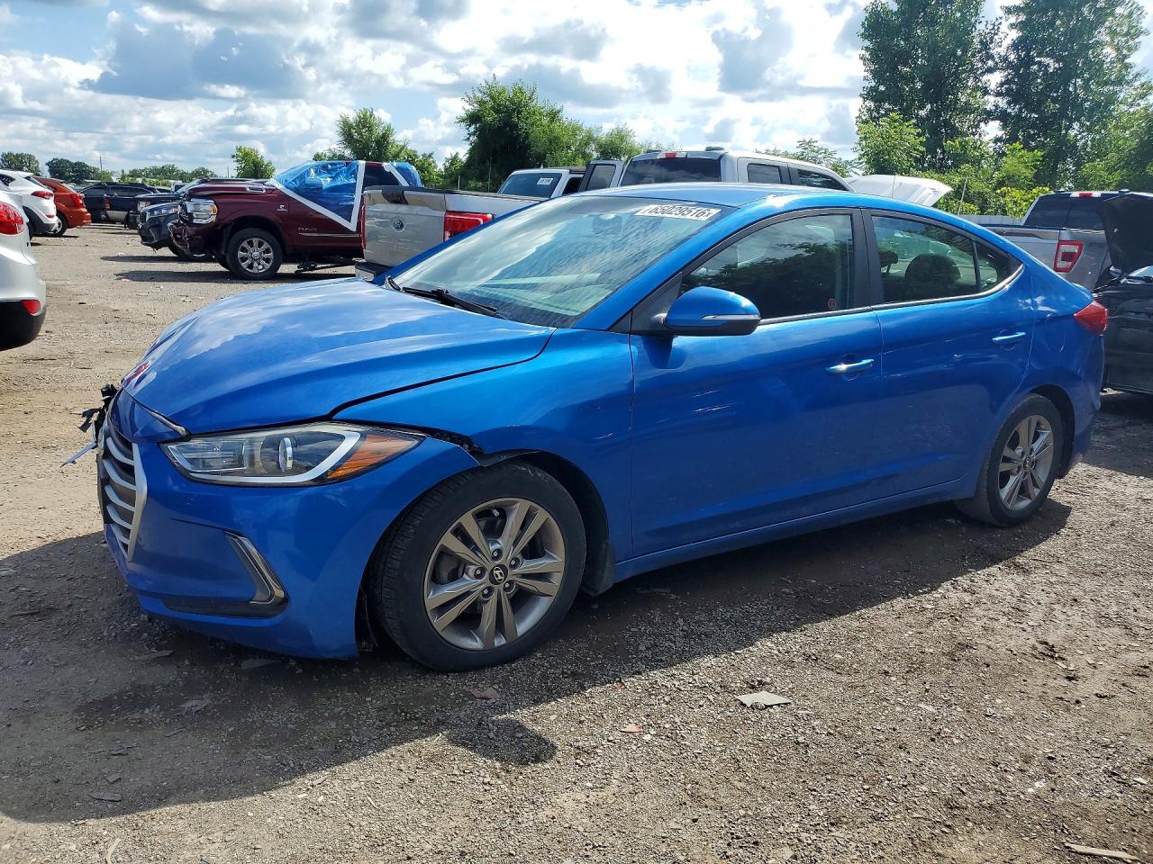 2017 HYUNDAI ELANTRA SE | KMHD84LFXHU289647 | UPCARS
