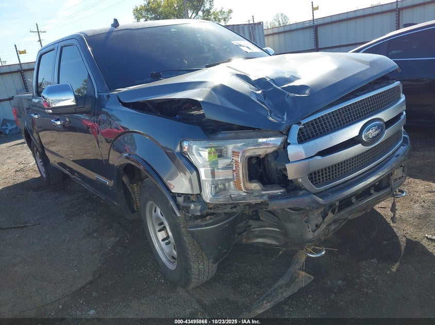 2019 FORD F-150 PLATINUM | 1FTFW1E11KFA31421 | UPCARS