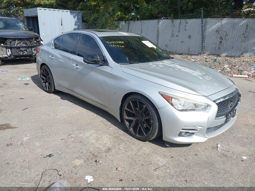 2014 INFINITI Q50 PREMIUM | JN1BV7AR1EM686441 | UPCARS