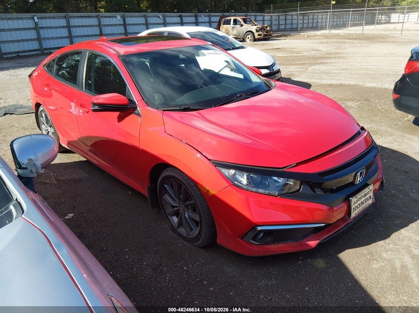 2020 HONDA CIVIC EX | 2HGFC1F31LH680291 | UPCARS