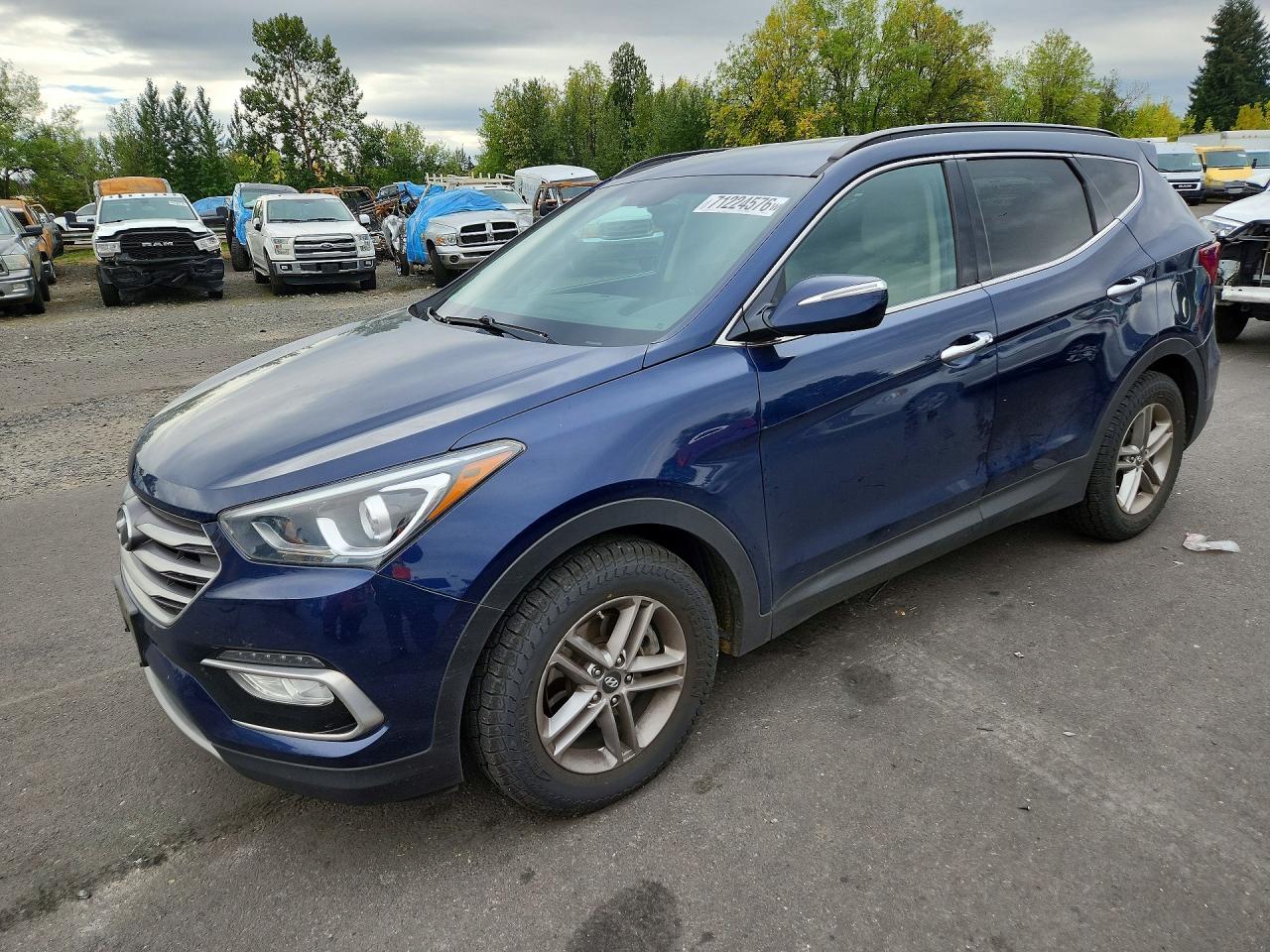 2018 HYUNDAI SANTA FE 2.4L | 5XYZUDLB2JG505372 | UPCARS