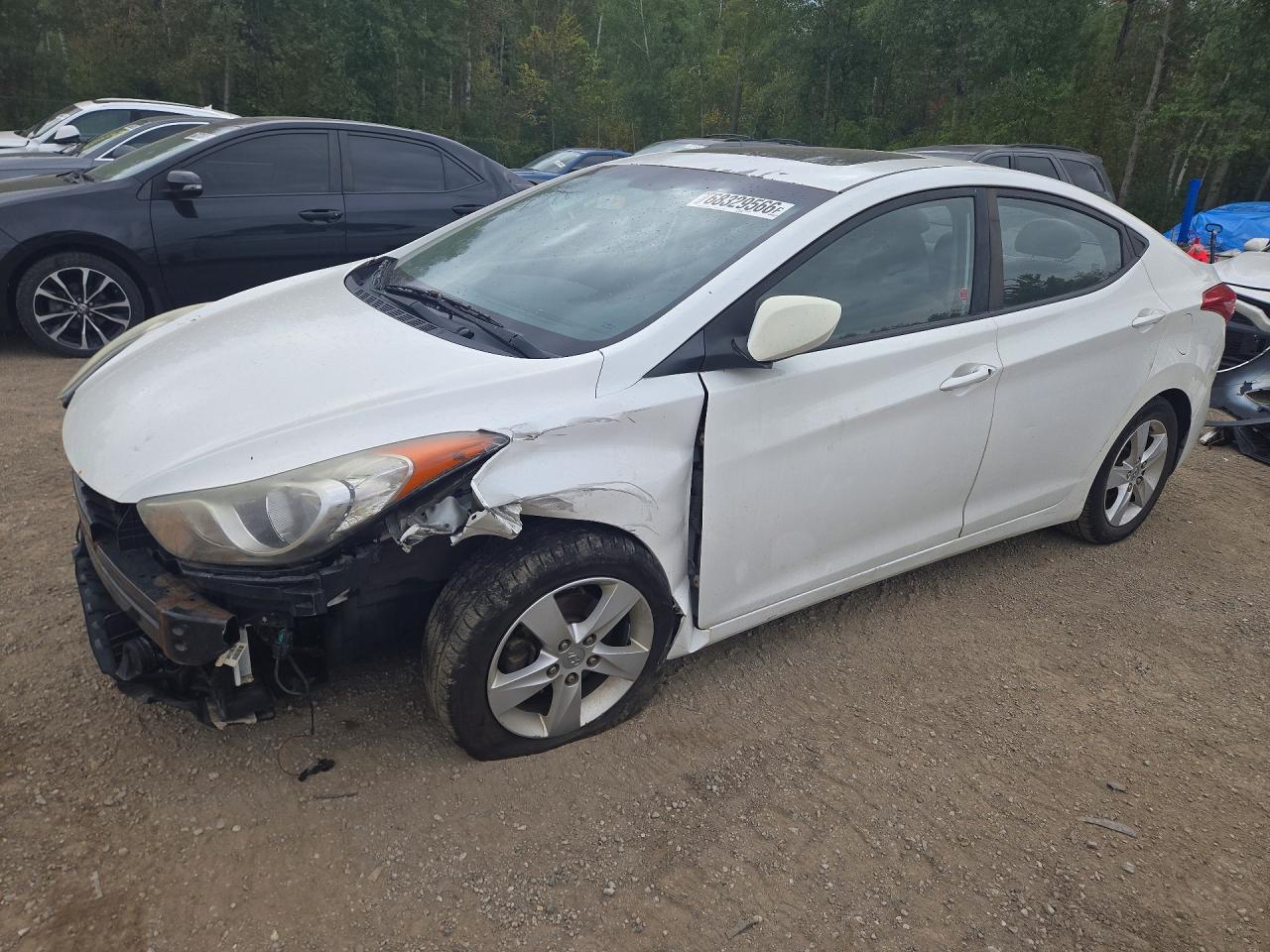 2013 HYUNDAI ELANTRA GLS | 5NPDH4AE0DH362124 | UPCARS