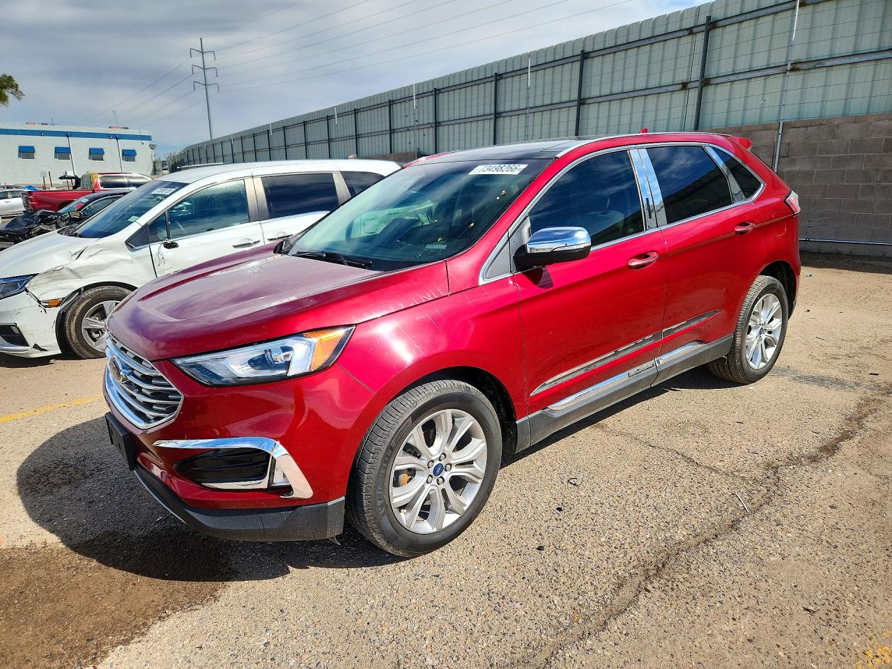2019 FORD EDGE TITANIUM | 2FMPK3K99KBB32127 | UPCARS