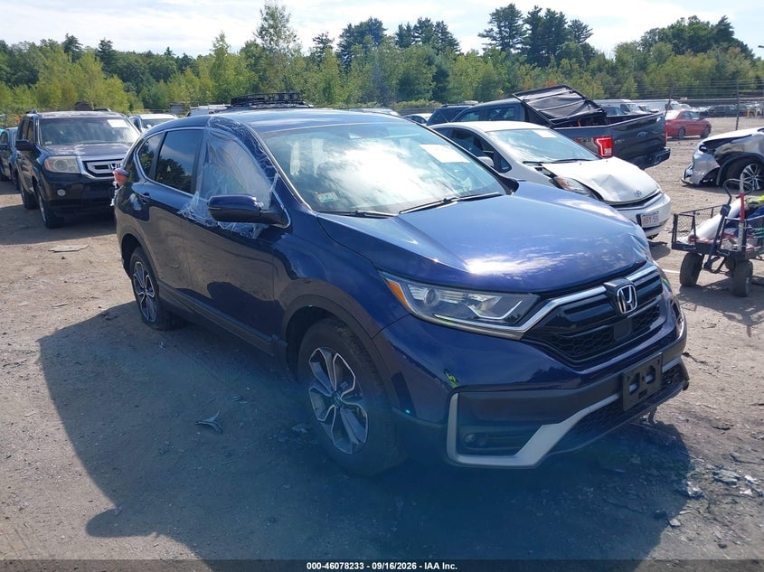 2022 HONDA CR-V AWD EX-L | 2HKRW2H80NH603410 | UPCARS