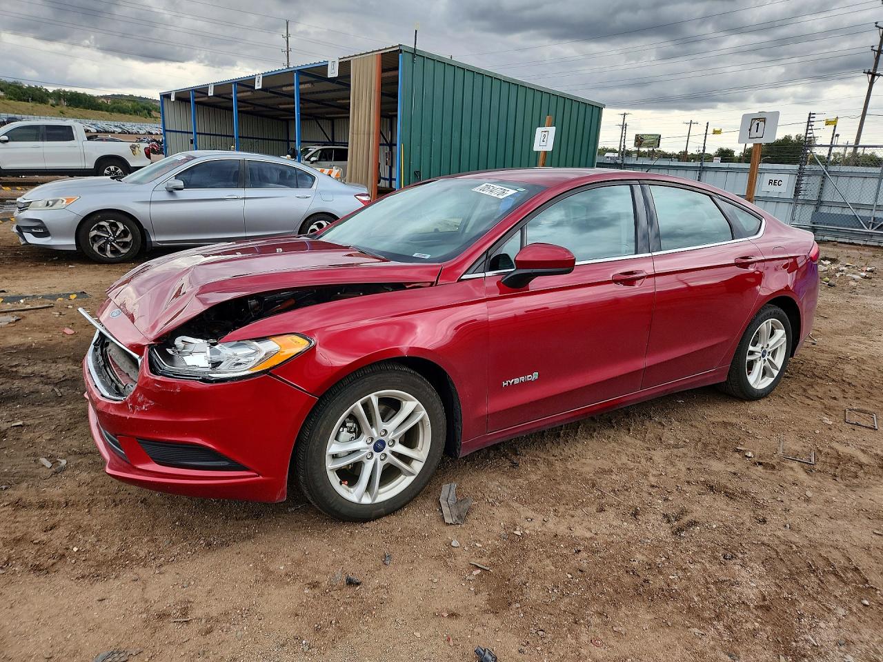 2018 FORD FUSION SE HYBRID | 3FA6P0LU3JR173653 | UPCARS