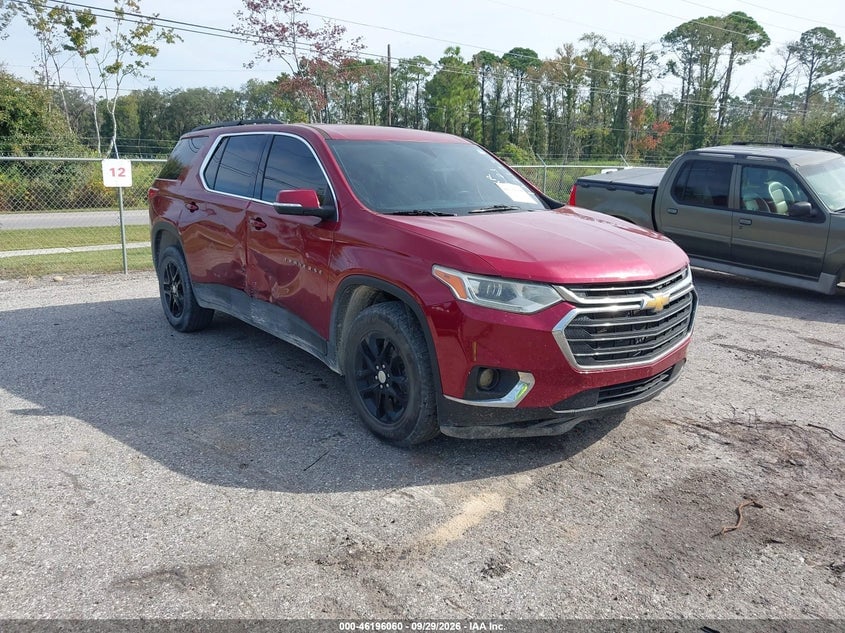 2021 CHEVROLET TRAVERSE FWD LT CLOTH | 1GNERGKW7MJ122173 | UPCARS