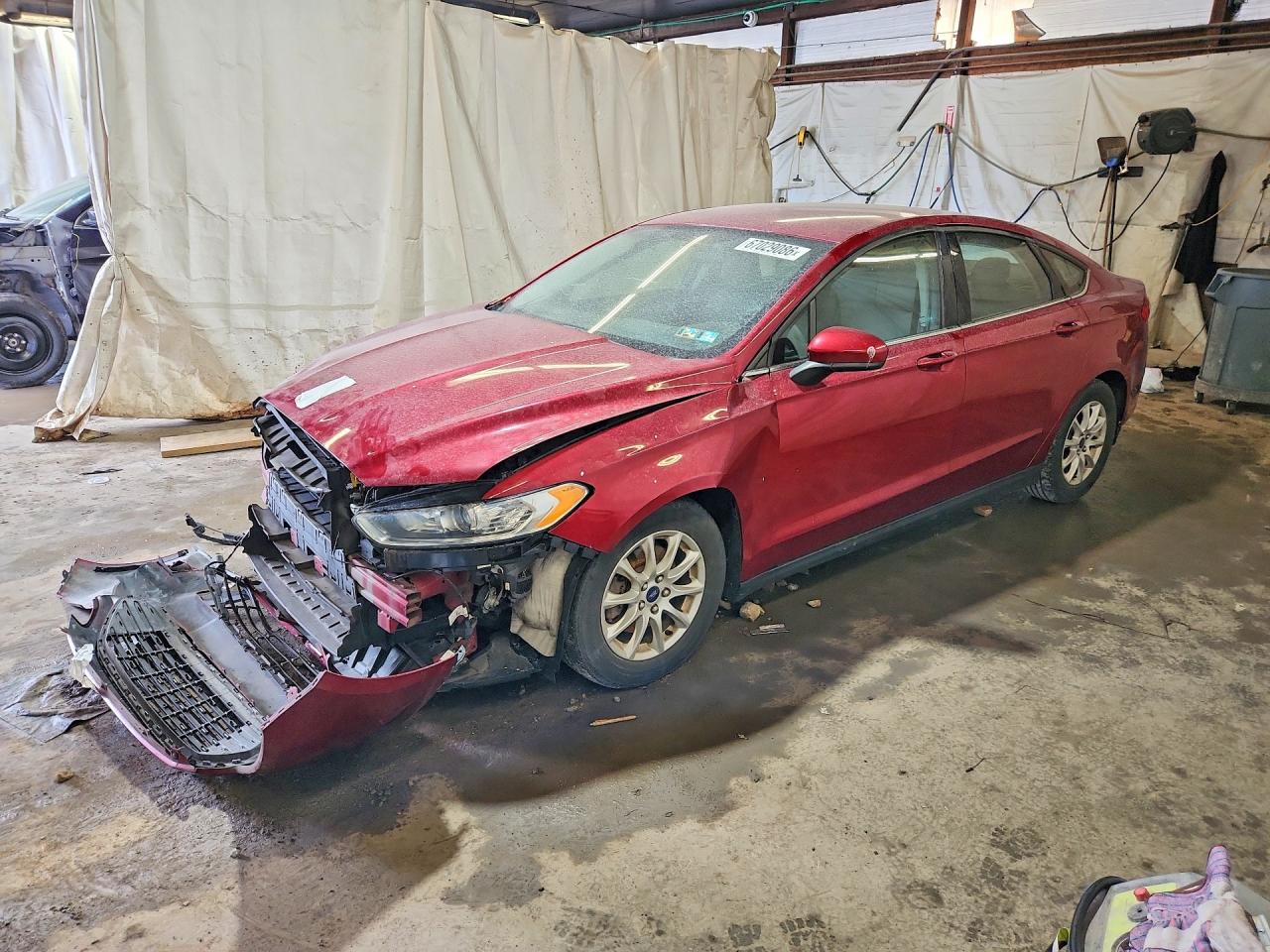 2016 FORD FUSION S | 1FA6P0G71G5130347 | UPCARS