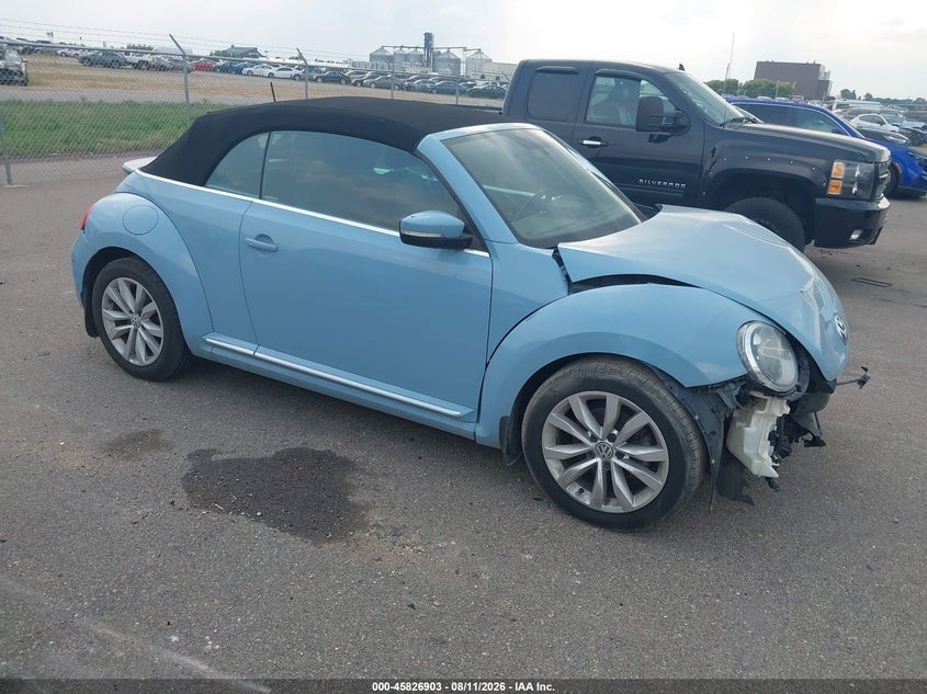 2013 VOLKSWAGEN BEETLE 2.0L TDI | 3VW5L7AT8DM816257 | UPCARS