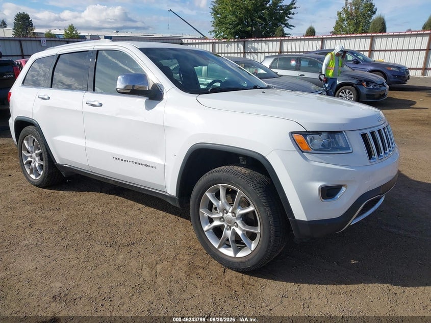 2016 JEEP GRAND CHEROKEE LIMITED | 1C4RJFBT8GC429264 | UPCARS