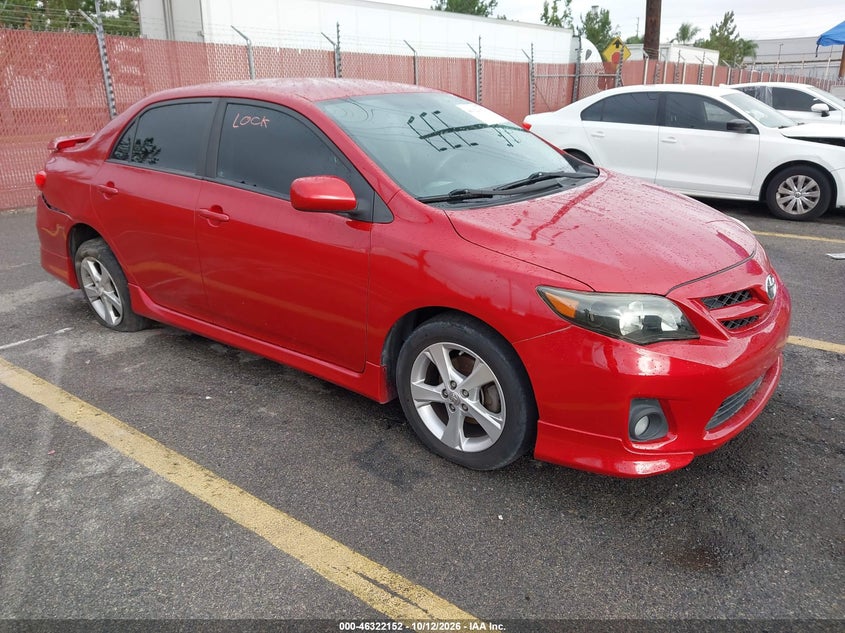 2011 TOYOTA COROLLA S | 5YFBU4EE9BP001987 | UPCARS