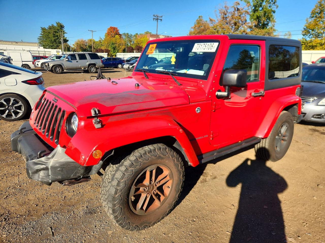 2017 JEEP WRANGLER SAHARA | 1C4GJWBG4HL598256 | UPCARS