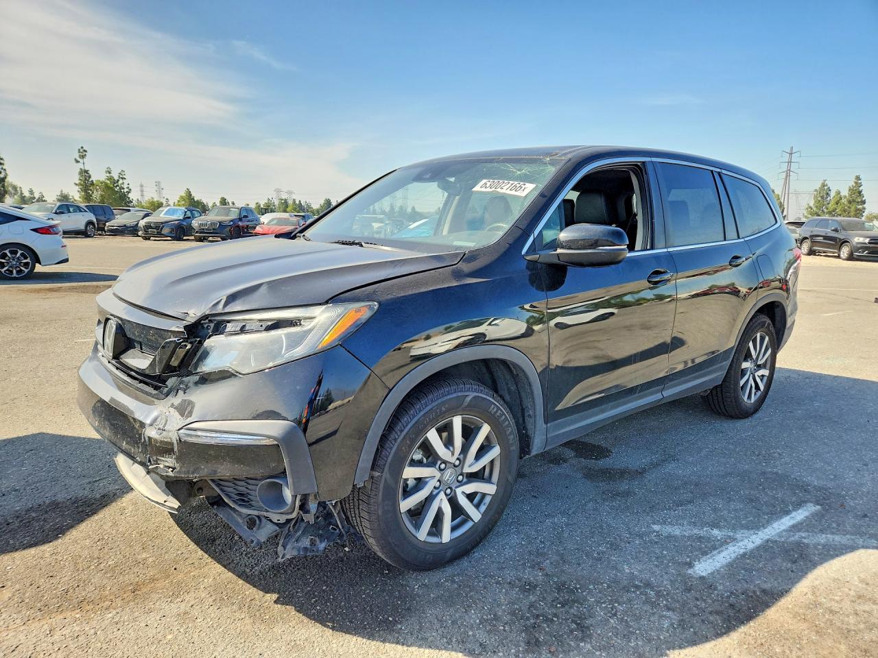2021 HONDA PILOT EXL | 5FNYF6H52MB032962 | UPCARS