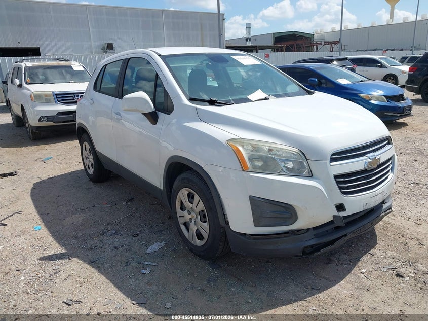 2016 CHEVROLET TRAX 1LS | 3GNCJKSB7GL259044 | UPCARS