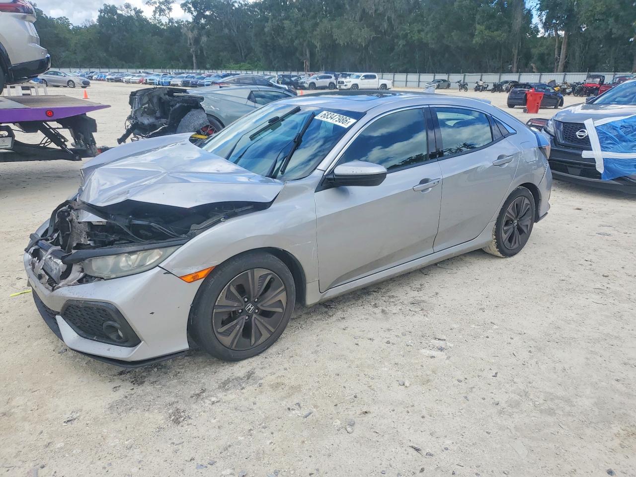 2018 HONDA CIVIC EX | SHHFK7H54JU223673 | UPCARS