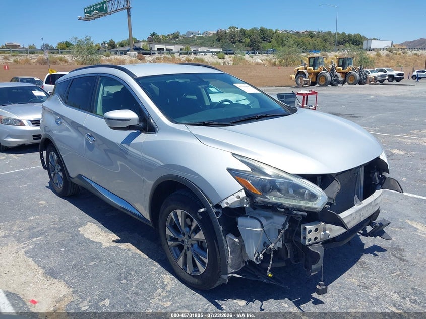2018 NISSAN MURANO SV | 5N1AZ2MGXJN125553 | UPCARS