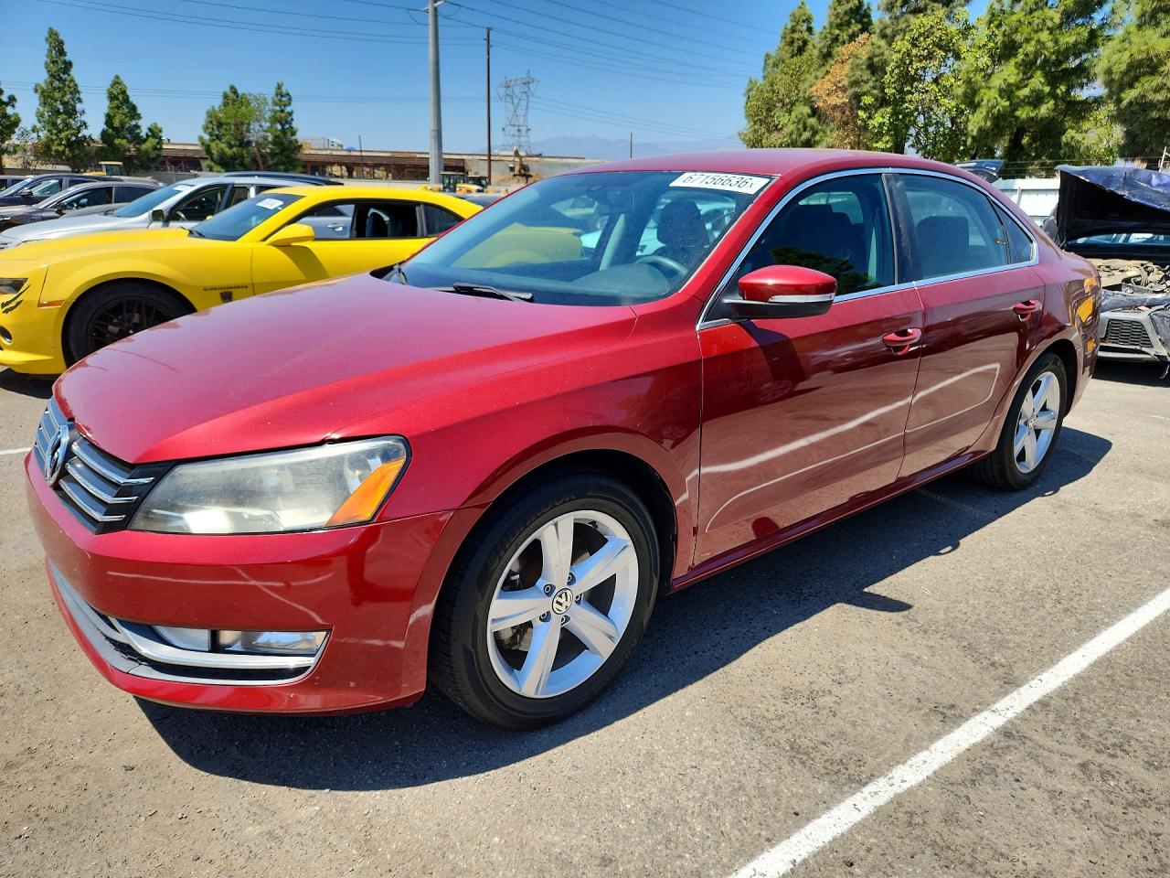 2015 VOLKSWAGEN PASSAT S | 1VWAT7A34FC117730 | UPCARS