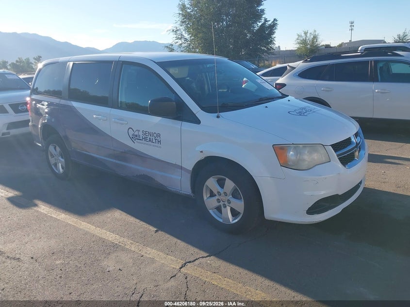 2014 DODGE GRAND CARAVAN SE | 2C4RDGBG8ER451513 | UPCARS