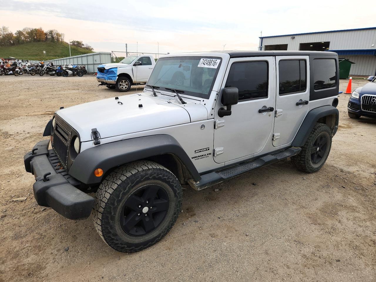 2012 JEEP WRANGLER SPORT | 1C4BJWDG8CL252498 | UPCARS