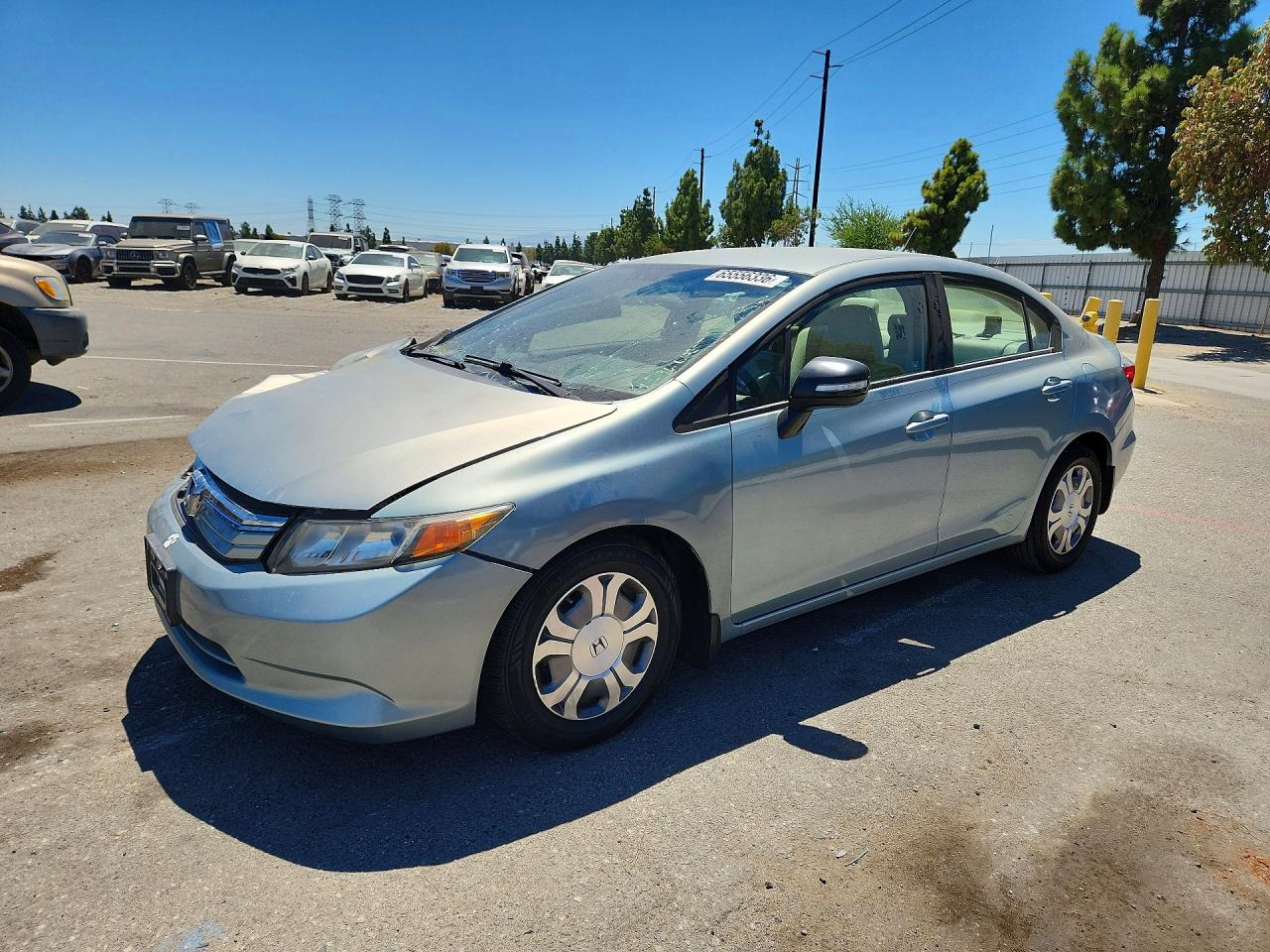 2012 HONDA CIVIC HYBRID | JHMFB4F28CS009783 | UPCARS