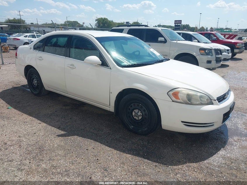 2008 CHEVROLET IMPALA POLICE | 2G1WS553381376608 | UPCARS