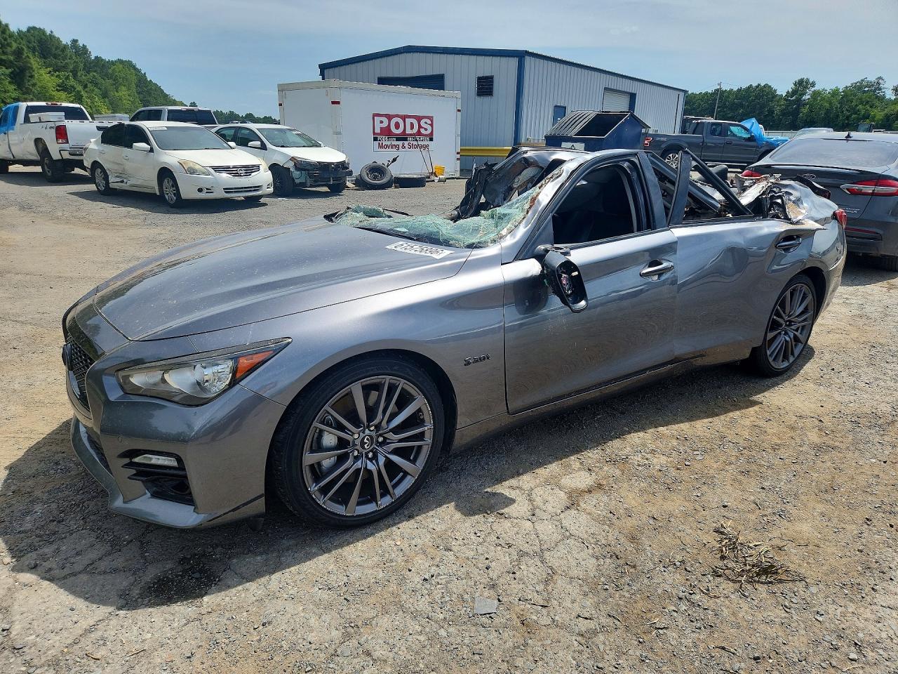 2016 INFINITI Q50 RED SPORT 400 | JN1FV7APXGM421357 | UPCARS