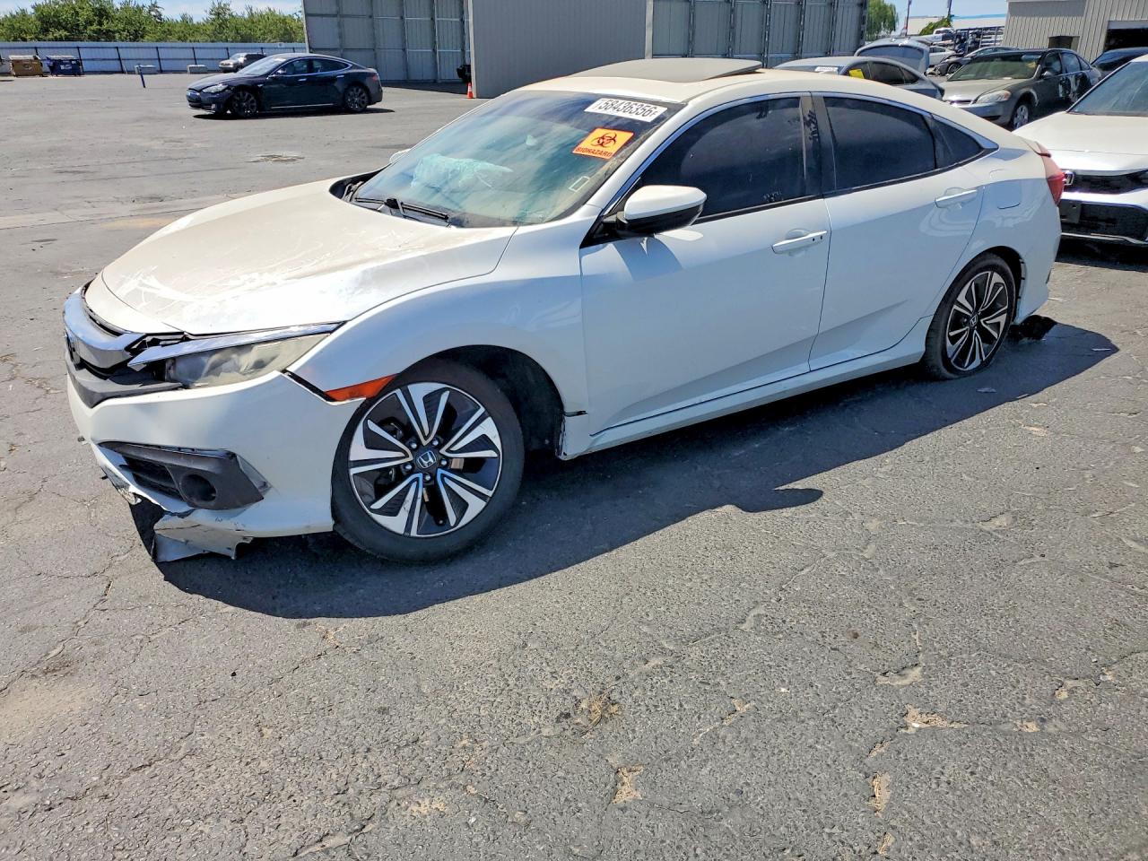 2017 HONDA CIVIC EXL | 2HGFC1F70HH656154 | UPCARS