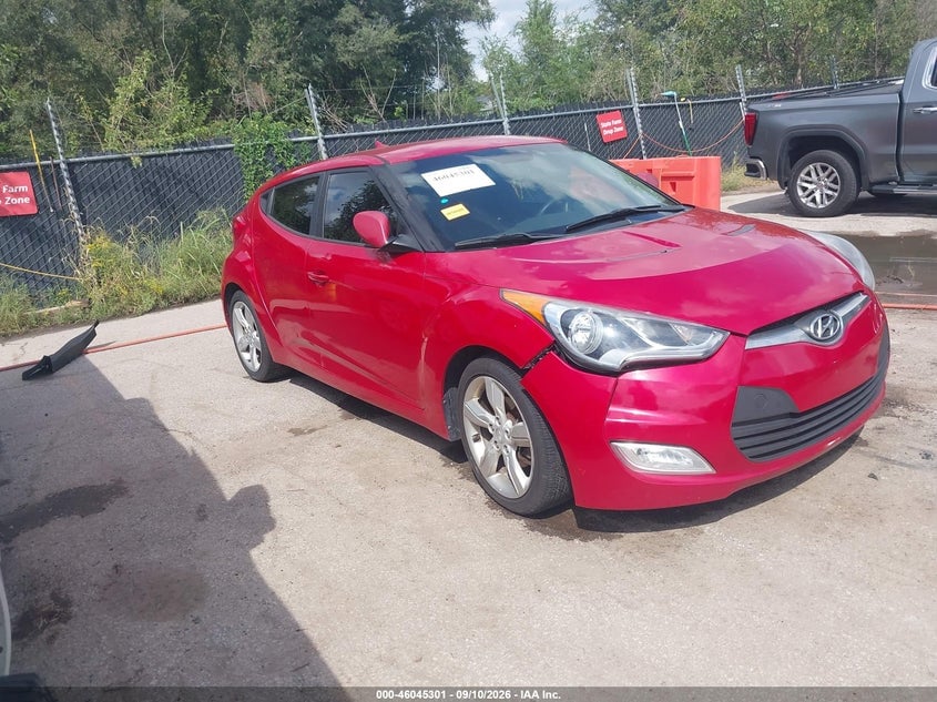 2013 HYUNDAI VELOSTER BASE W/BLACK | KMHTC6AD2DU161016 | UPCARS