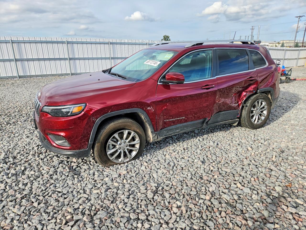 2021 JEEP CHEROKEE LATITUDE LUX | 1C4PJMMX6MD241585 | UPCARS