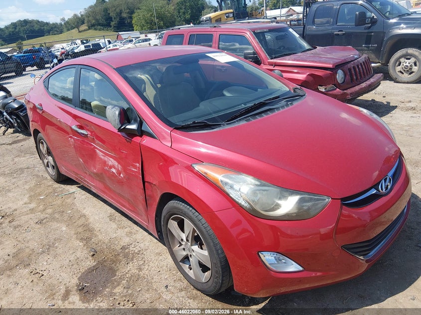 2013 HYUNDAI ELANTRA GLS | KMHDH4AE7DU971552 | UPCARS