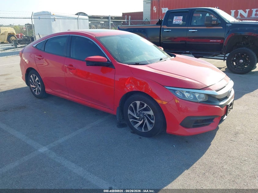 2018 HONDA CIVIC EX | 2HGFC2F76JH604474 | UPCARS